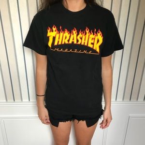 Thrasher t shirt.